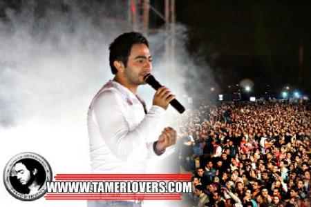 tamer hosny  live 